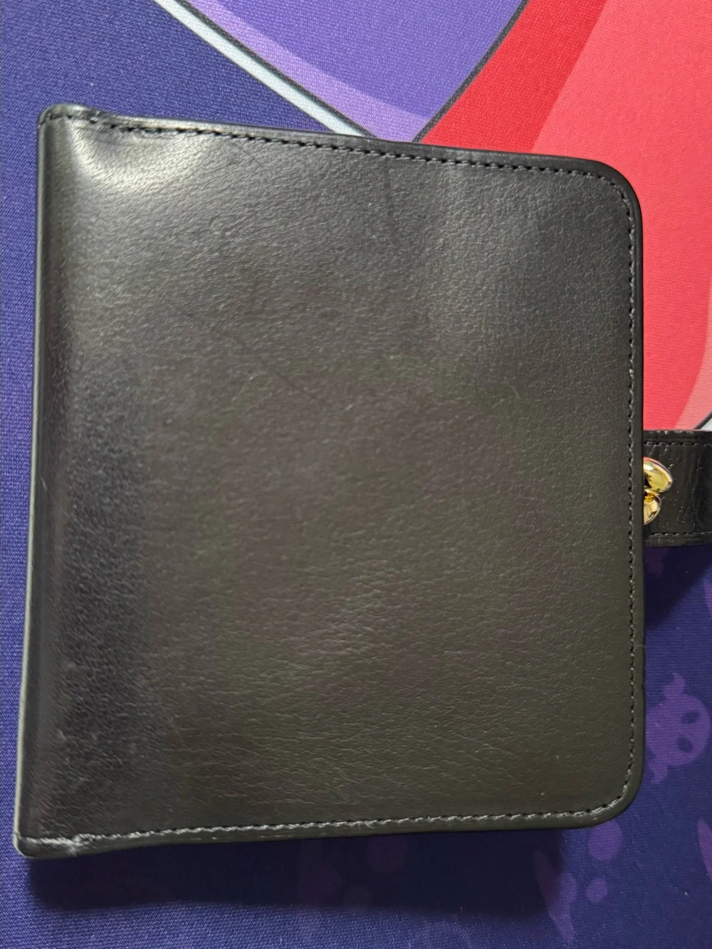 Coach Black Leather Bifold Wallet
